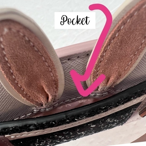 Kate Spade Rabbit in the Hat Credit Card Case Black Glitter Top - Picture 7 of 9